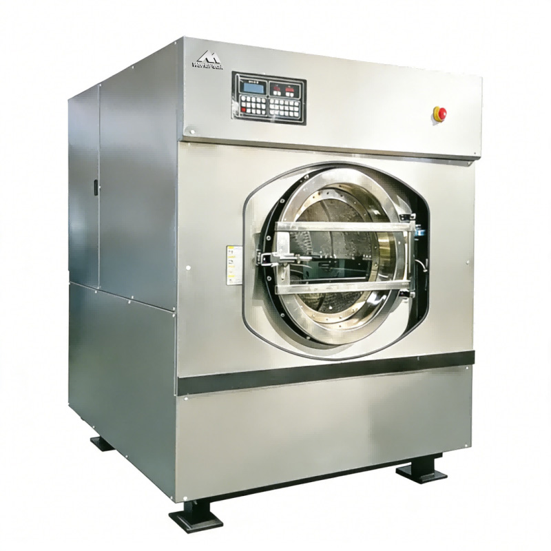 100 kg schwere Industriewaschmaschine aus Edelstahl